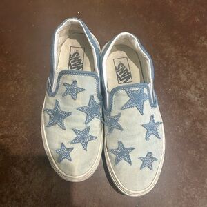 Vans  Blue Star Slip-On Shoes